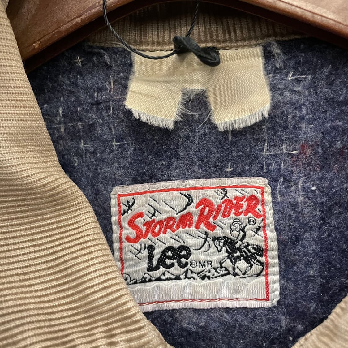 70s Lee 스톰 라이더 블랭킷 라이닝 데님 자켓 트러커 상품이미지7