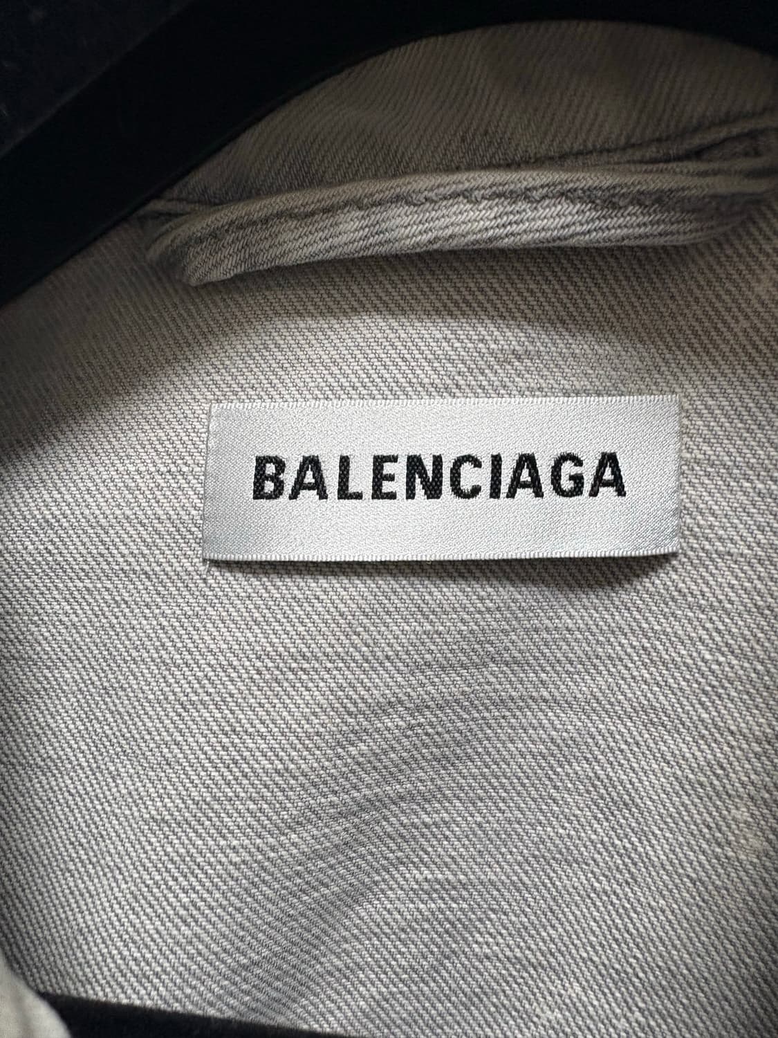 (100) 발렌시아가 자수 데님 청자켓 상품이미지4