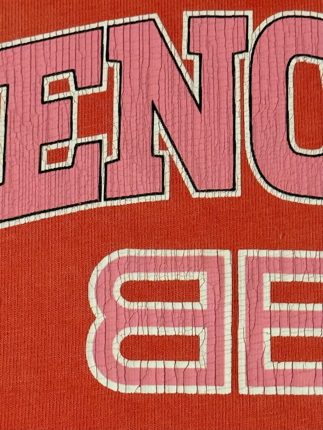 Maison Balenciaga Small fit Tshirts Red 상품이미지6