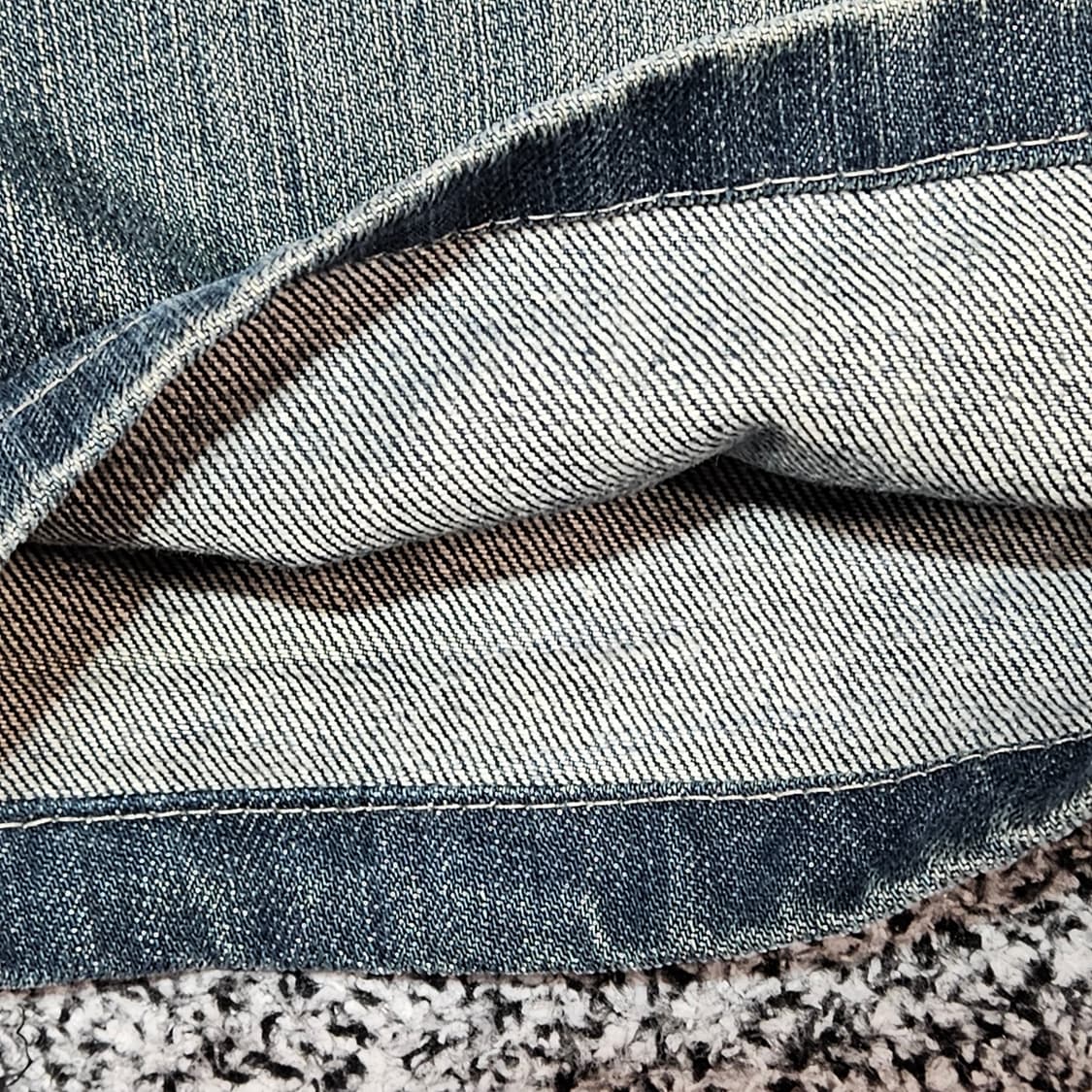 P049 리바이스 501 데님 반바지 상품이미지7