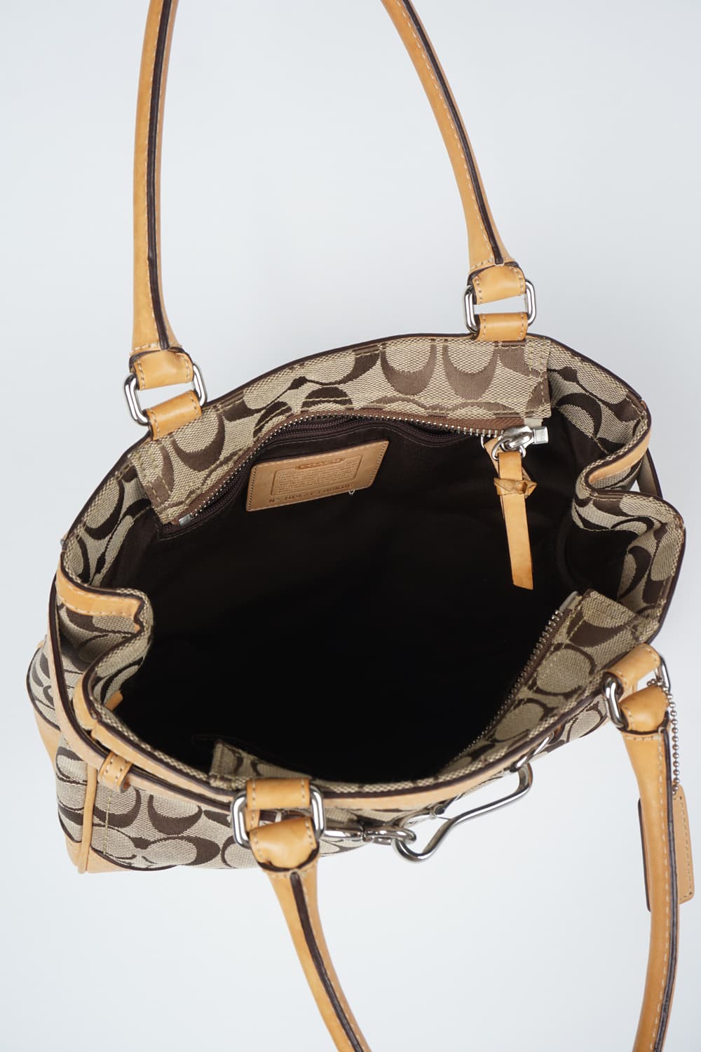  COACH signature pattern tote bag 상품이미지8