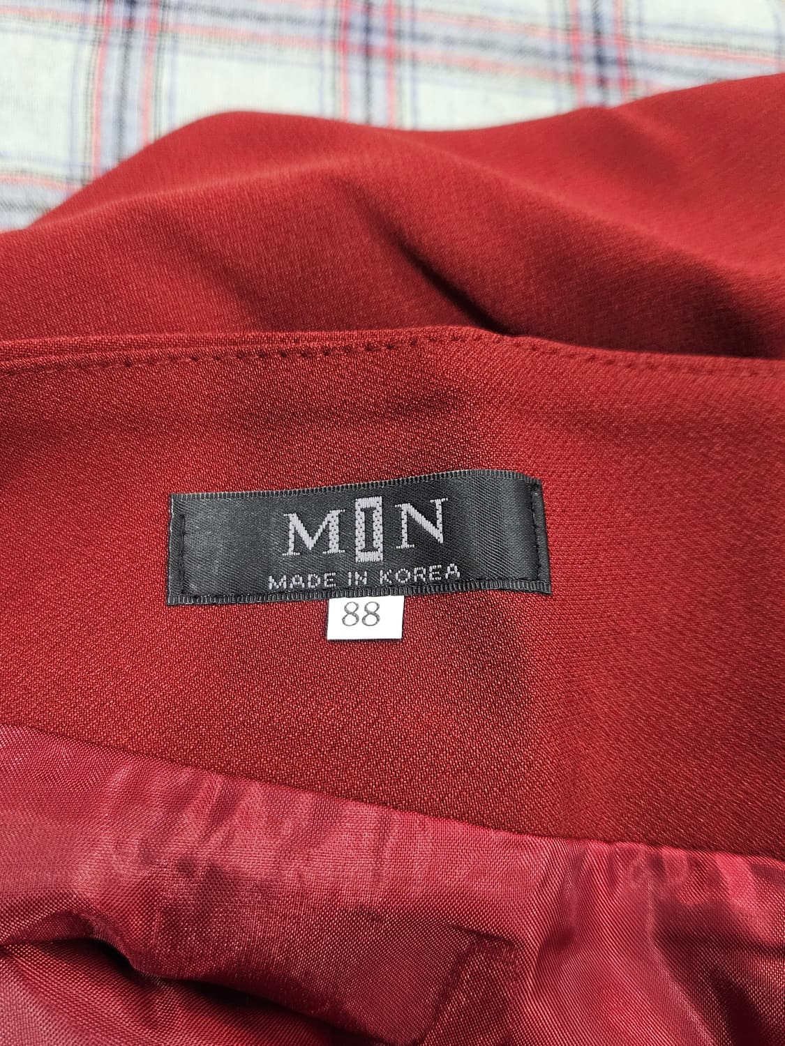 버건디 미니 치마 88 [새상품] 상품이미지4