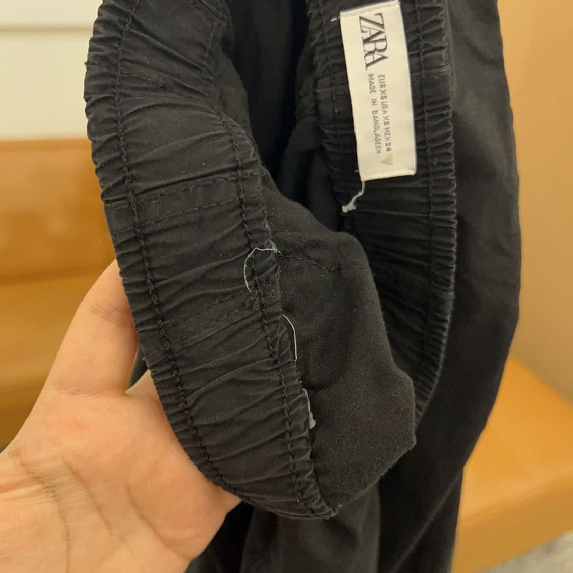 자라 ZARA 밴딩 조거팬츠 바지 XS C04294  상품이미지4