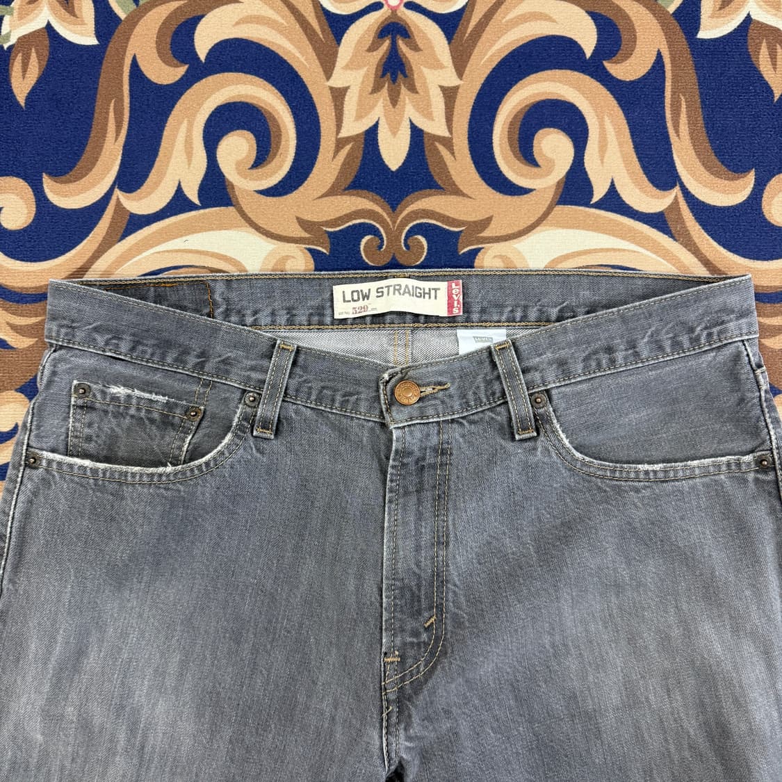 (34)00s리바이스 Levis529 그레이 데님팬츠 상품이미지4