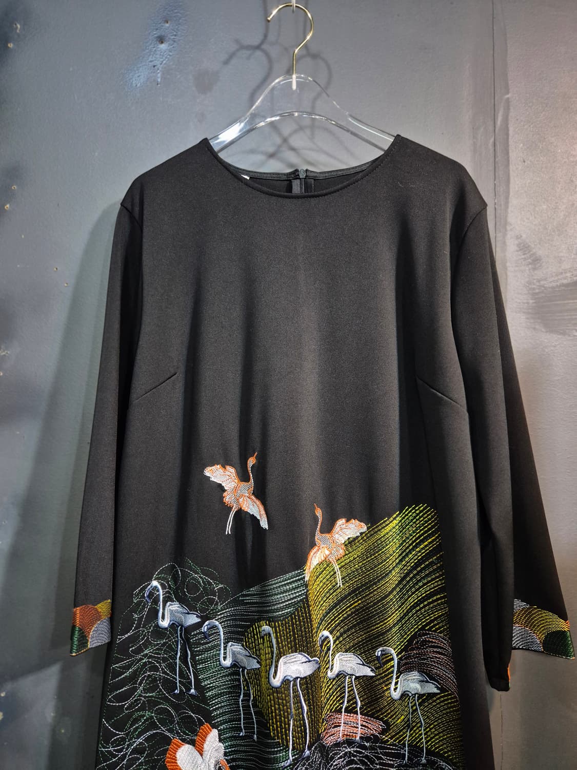 간절기 자수 원피스  77 88 상품이미지3