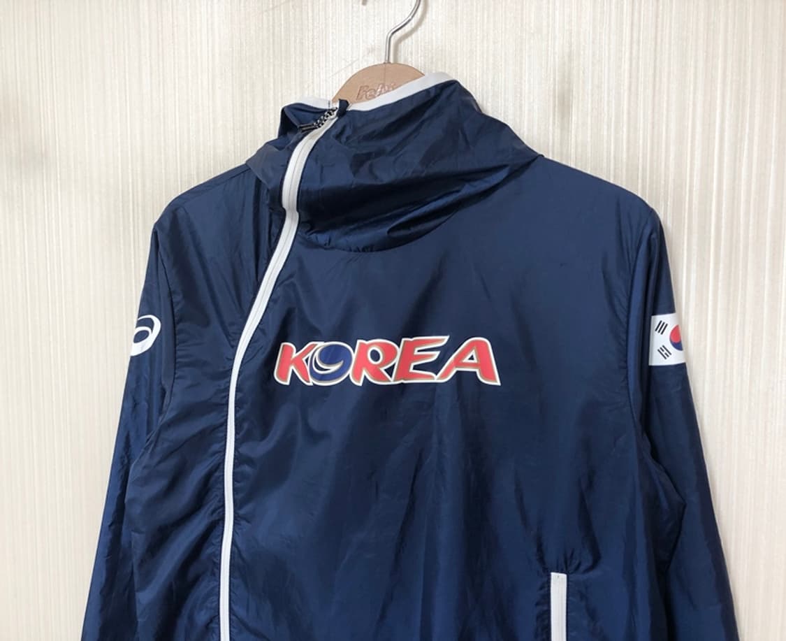 아식스국대 국대KOREA 육상국가대표 윈드자켓/러닝자켓 M 상품이미지4