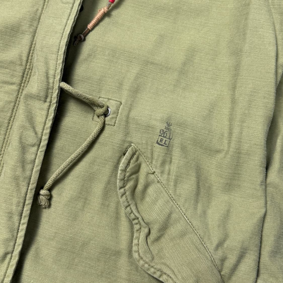 (M) 데님앤서플라이 밀리터리 피쉬테일 파카  상품이미지3