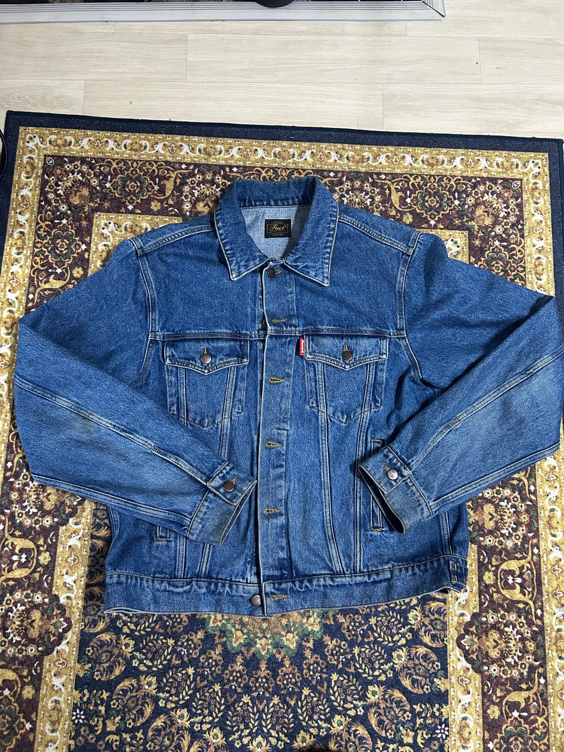 fuct 퍽트 데님 자켓 xl 상품이미지1