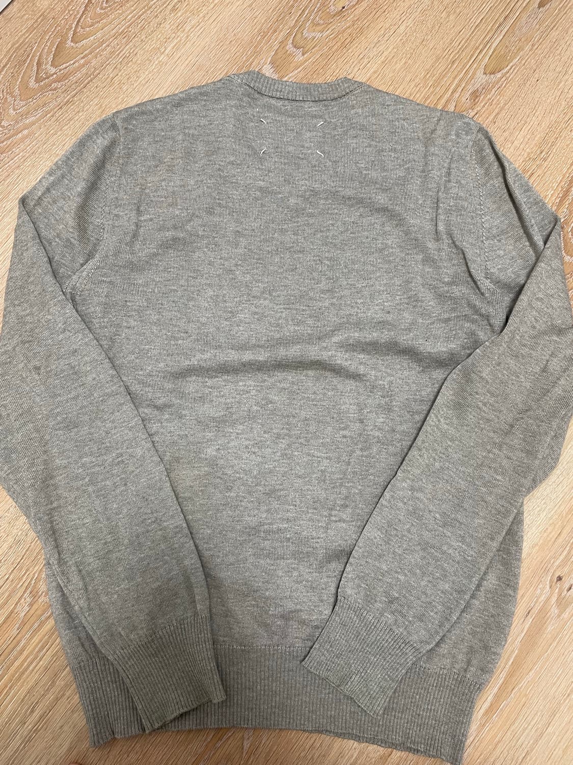 Margiela leather elbow patch knit 상품이미지2