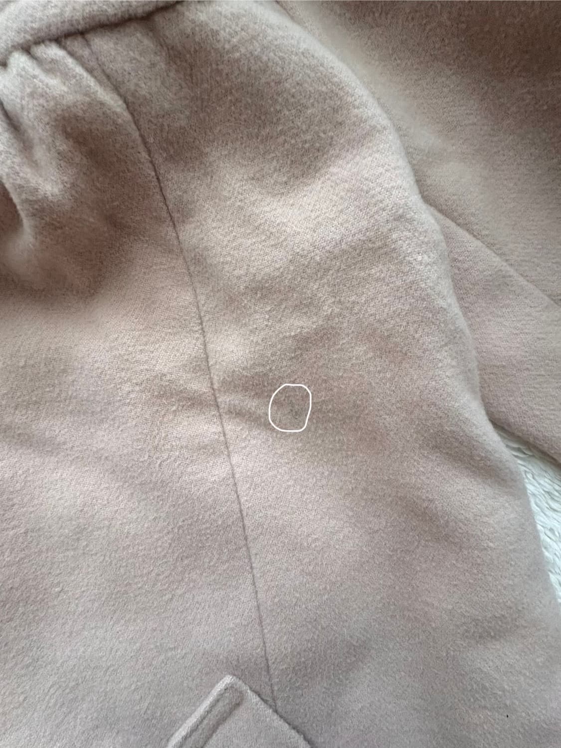 리즈리사 핑크 숏코트 상품이미지6