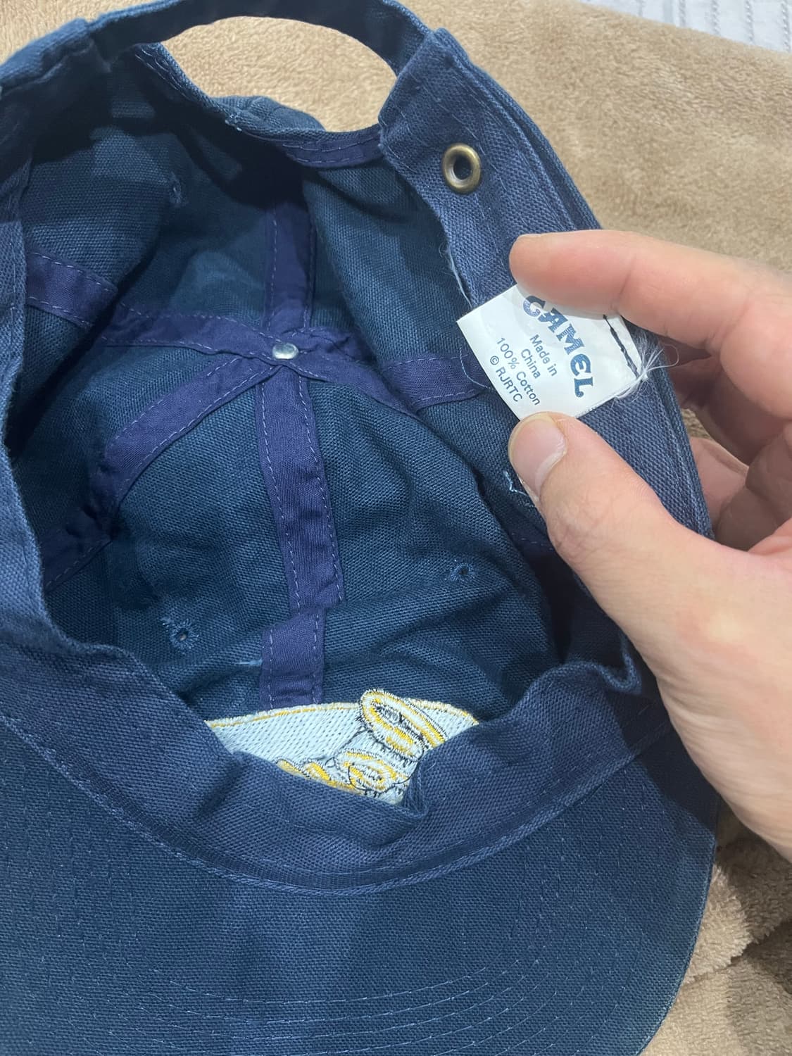 빈티지 카멜캡 상품이미지3