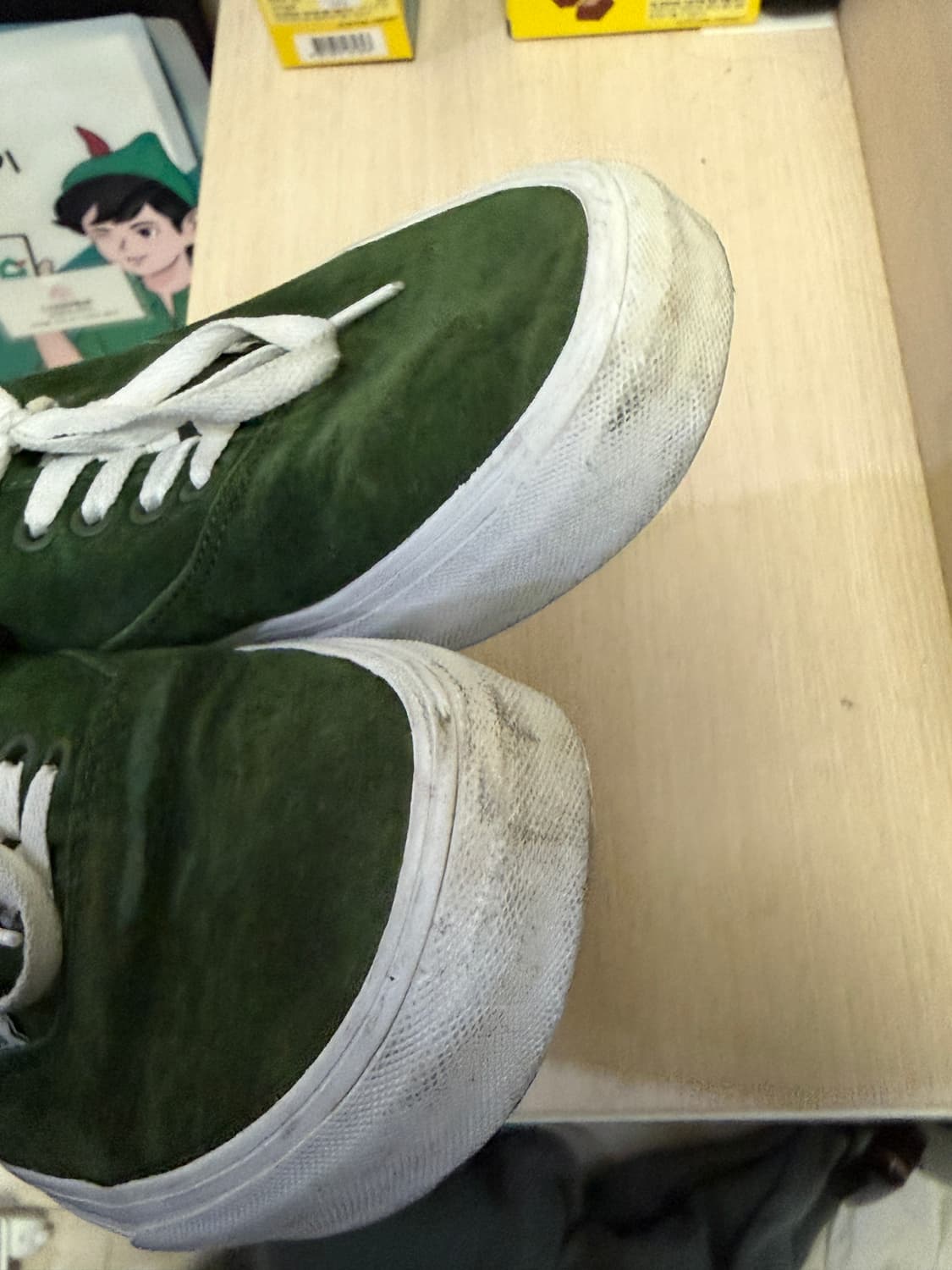 [265] 반스 어센틱 (피그 스웨이드) 더글라스 그린 상품이미지2