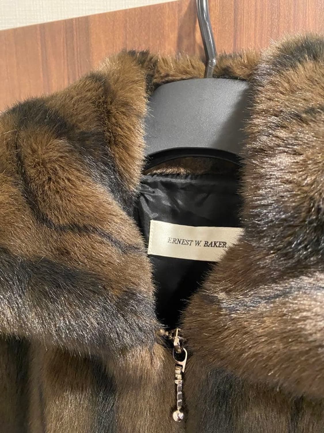 ernest w baker 24AW 밍크 해링턴 퍼 자켓 상품이미지4