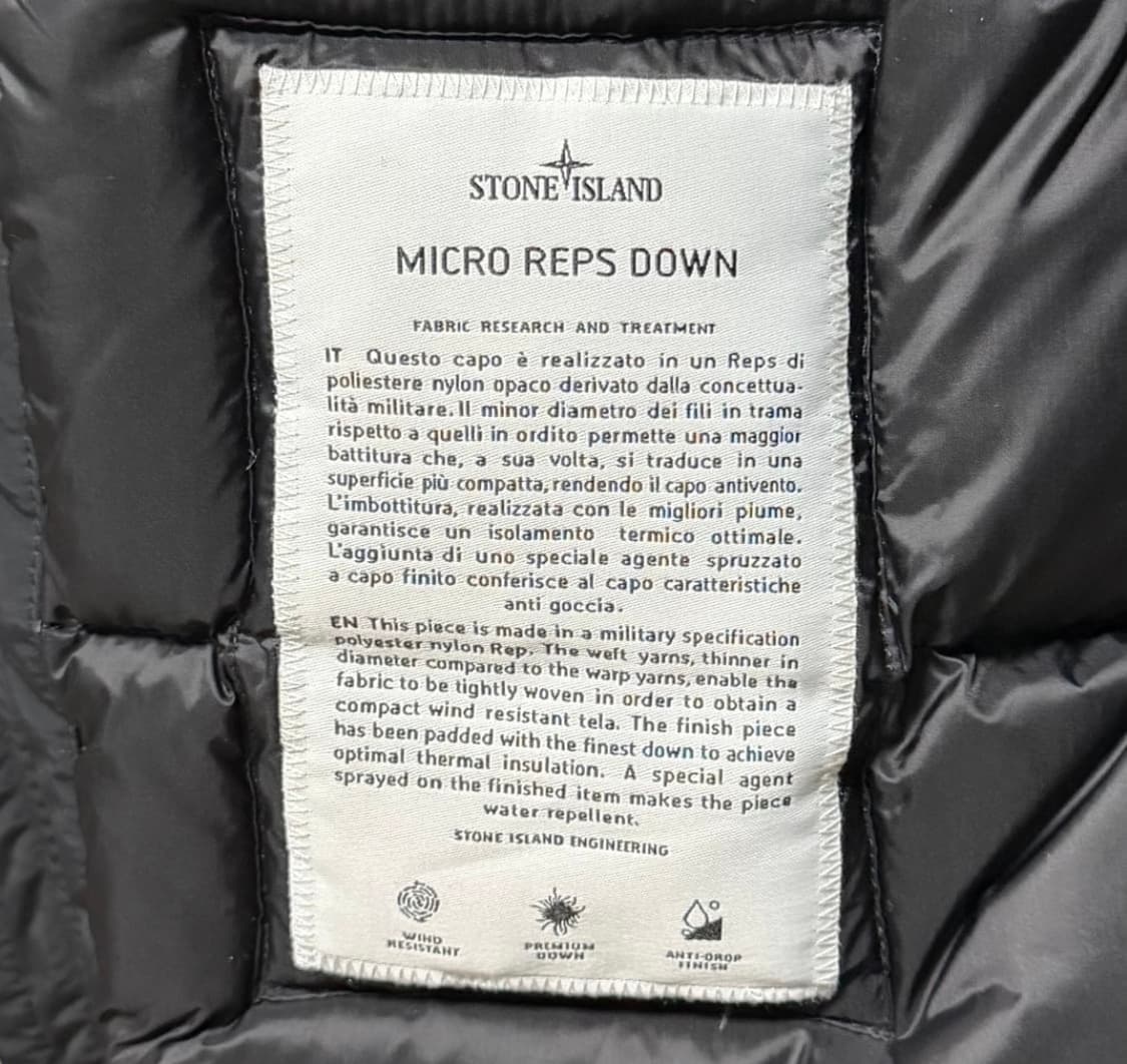 스톤아일랜드 마이크로랩스 다운 패딩 상품이미지6