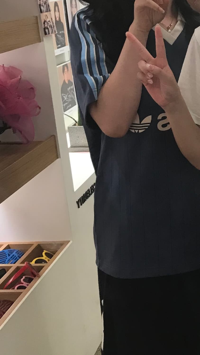 아디다스 핀스트라이프 저지 상품이미지2