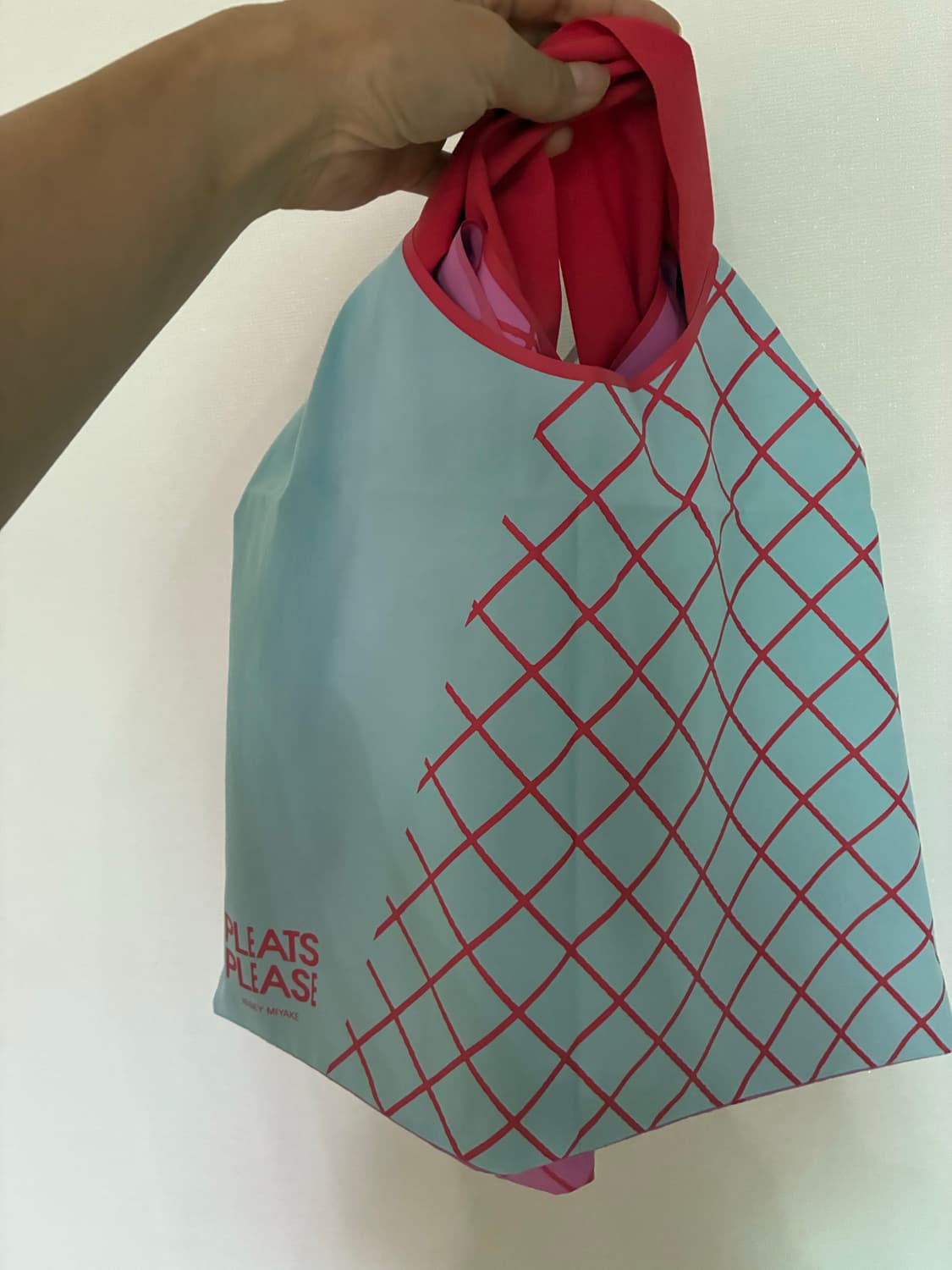 플리츠플리즈 이세이 미야케 리버서블 그래픽 토트백 🛍️ 상품이미지6