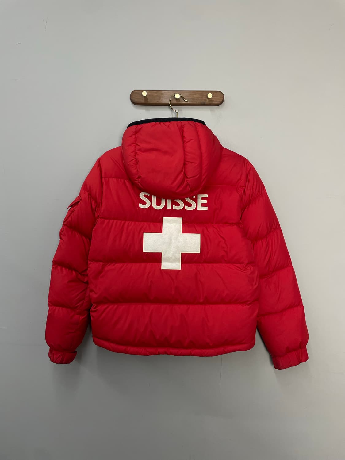 폴로 랄프로렌 빅포니 스위스 레드 푸퍼 패딩 H2342 상품이미지3