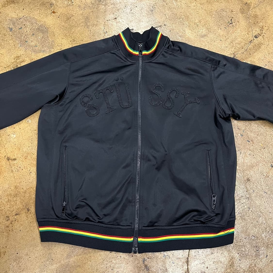 [정품/M] 올드 스투시 레인보우 어센틱 기어 져지 b15 상품이미지3