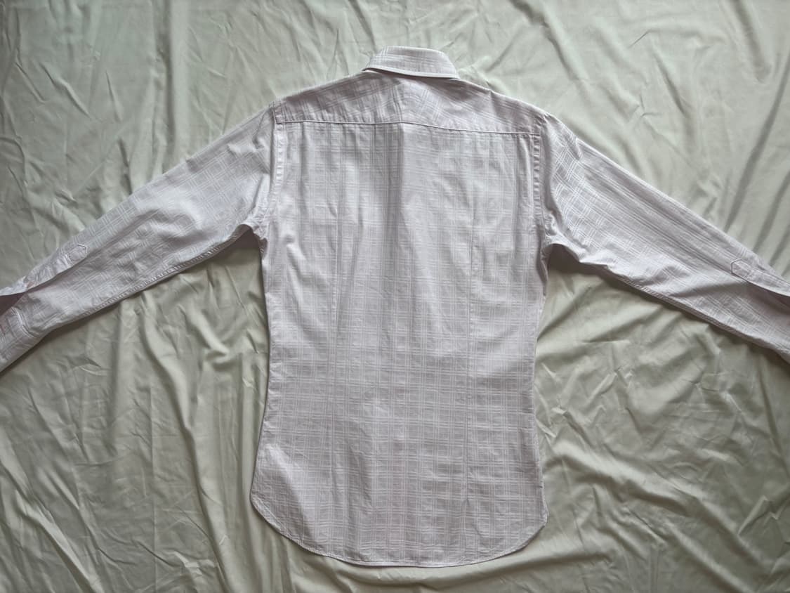 pink shirt, burberry black label 상품이미지8
