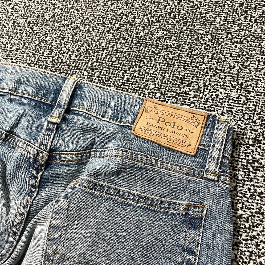빈티지9. 폴로 데님 바지 연청 청바지 상품이미지4