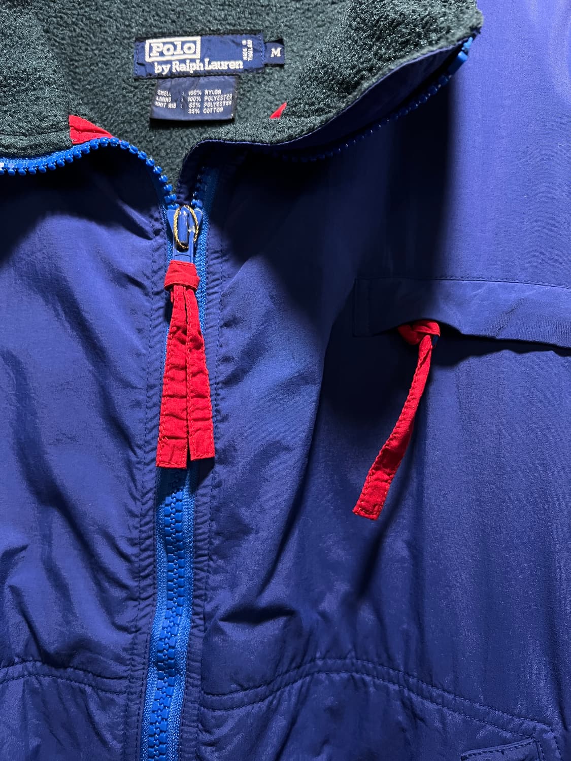 [M]90's OG 폴로 하이테크 폴라텍 플리스 웜업 자켓 상품이미지4