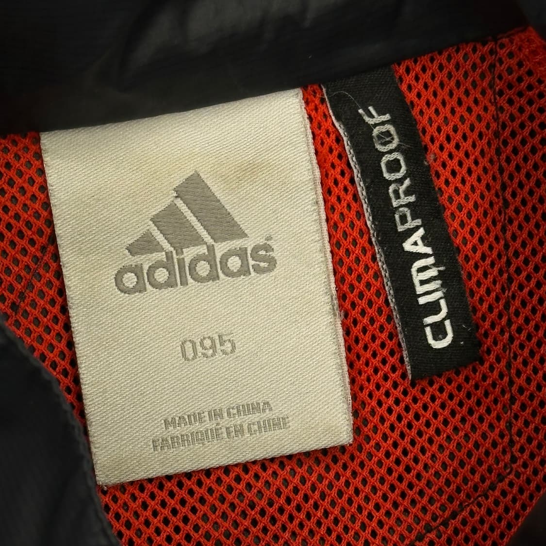 95 아디다스 AC밀란 레드라인 블랙 바람막이 상품이미지4
