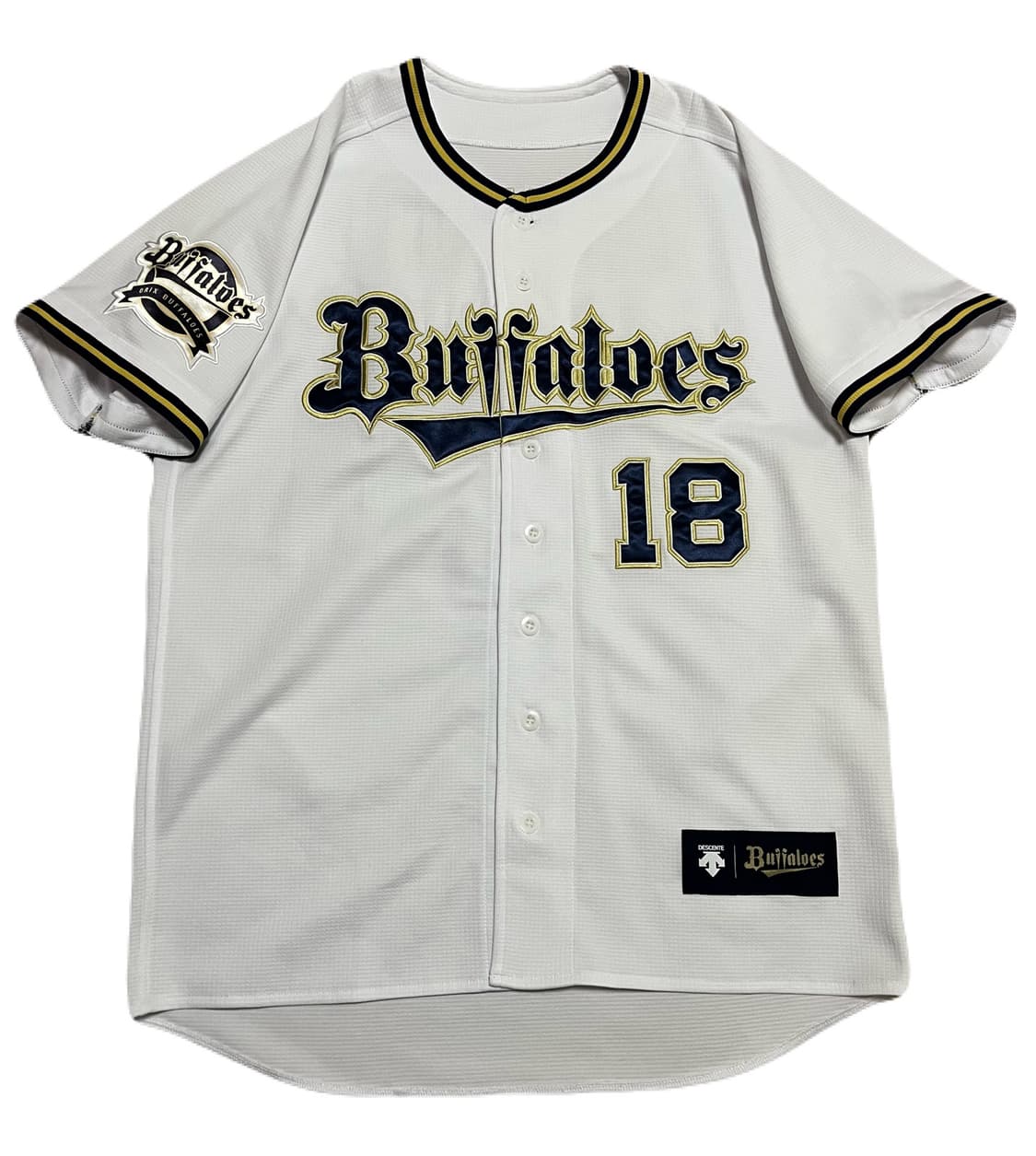 데상트 야마모토 요시노부 오릭스 버팔로스 홈 정품 유니폼 상품이미지1