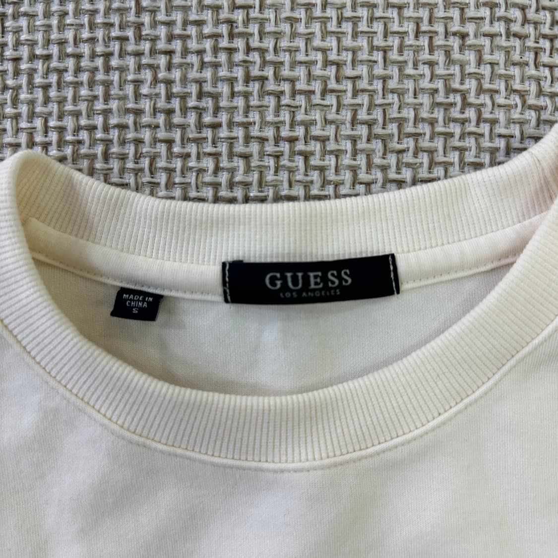 S 게스 자수 로고 맨투맨 0428D  상품이미지3