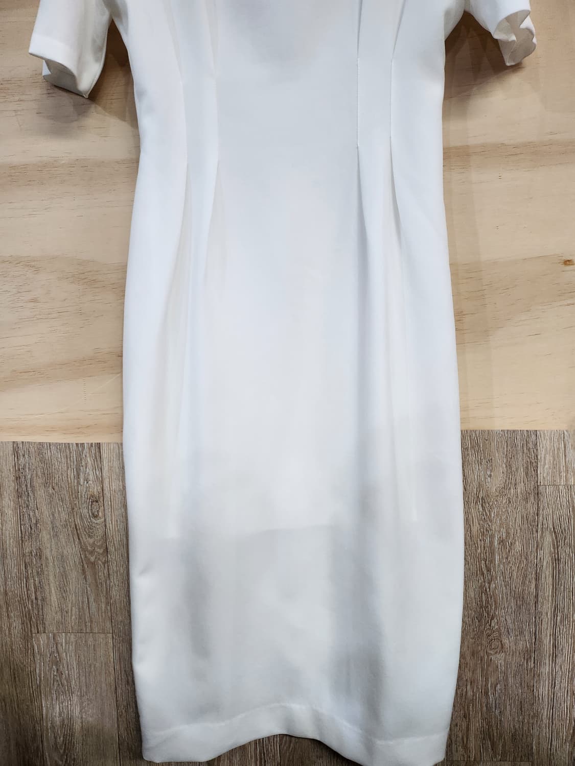 447) 스퀘어넥 반팔 롱원피스 상품이미지4