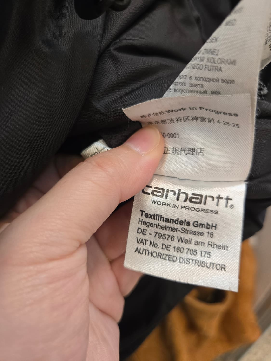 칼하트 후드 패딩 점퍼 S사이즈! (앵커리지 파카) 상품이미지8