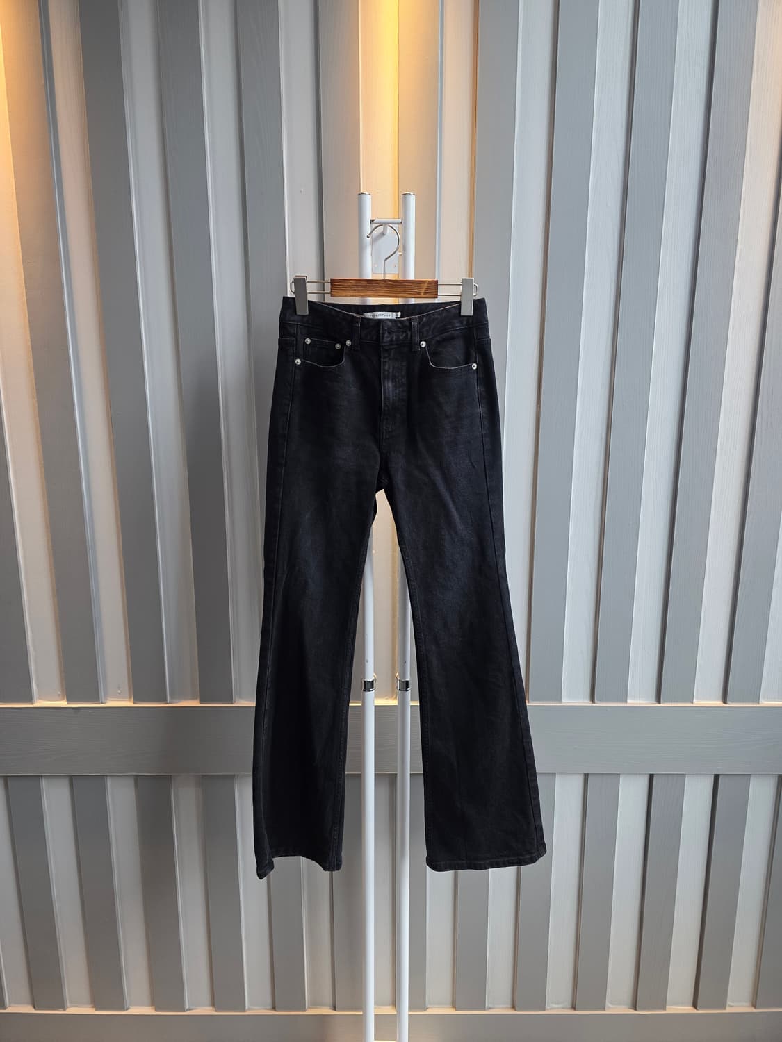 인스턴트펑크 블랙 부츠컷 상품이미지2