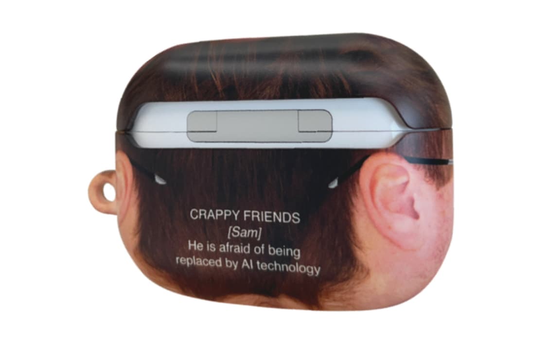 크래피룸 에어팟 프로2 케이스 CRAPPY FRIENDS [SAM] AI 상품이미지2