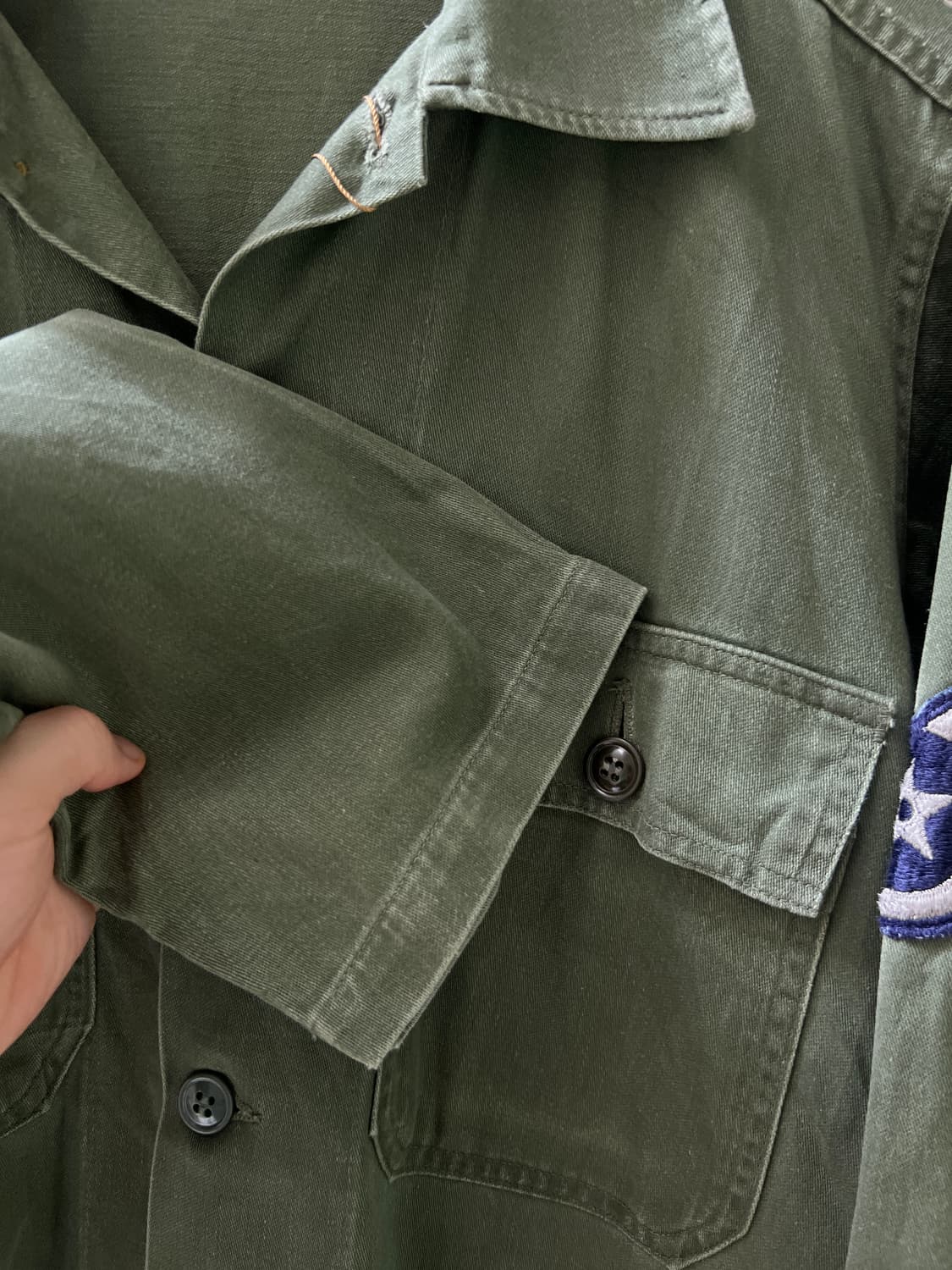 [L]60's 오리지널 U.S ARMY OG-107 밀리터리 셔츠 상품이미지5