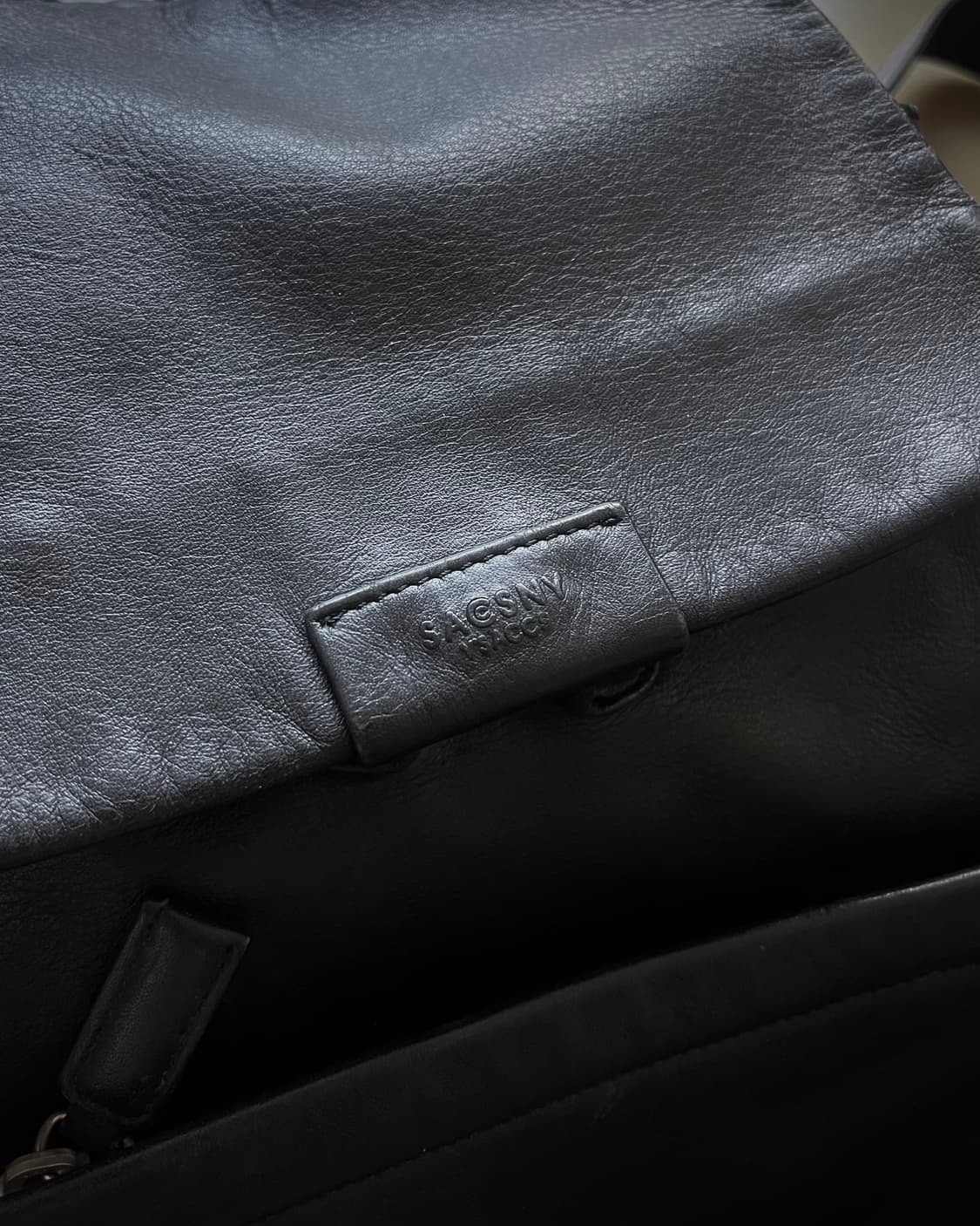 Y'SACCS Yohji Yamamoto Leather Backpack 상품이미지4