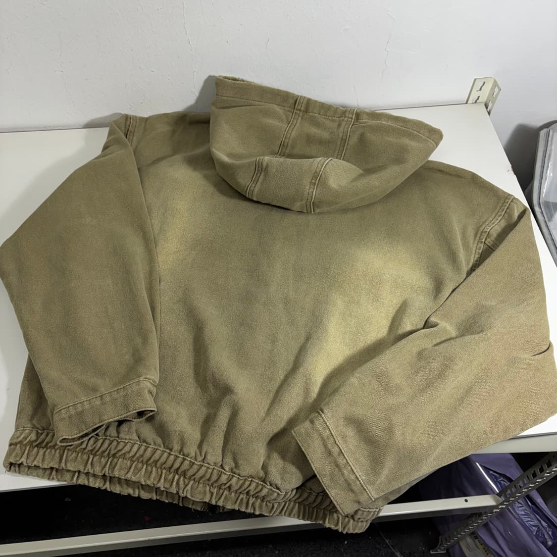 L-XL 디미트리블랙 된장워시드 투웨이 오버핏 초어 액티브자켓 상품이미지3