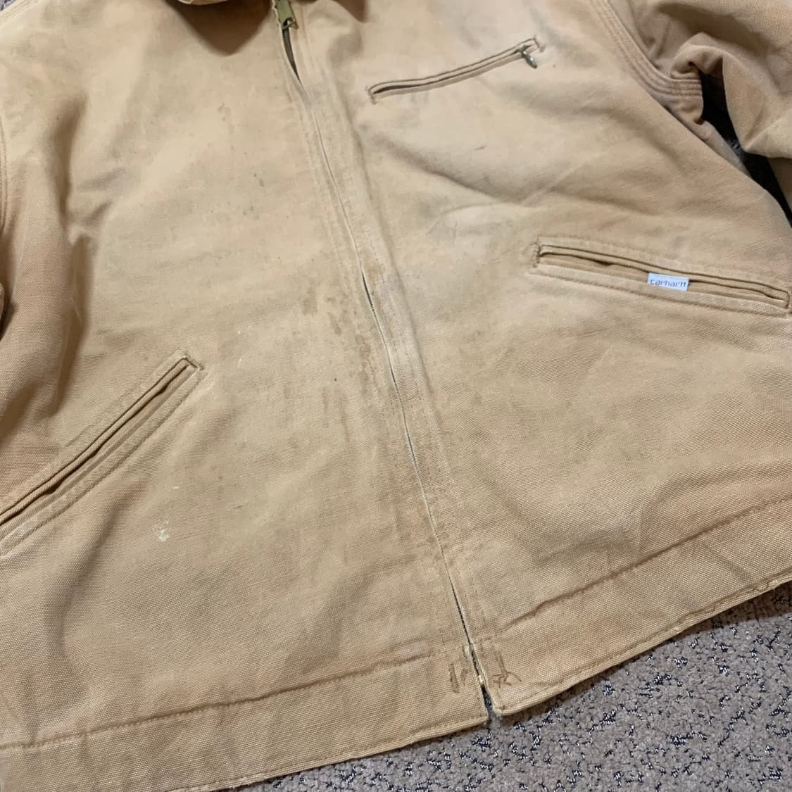 90s 칼하트 디트로이트 자켓 (M) 상품이미지4