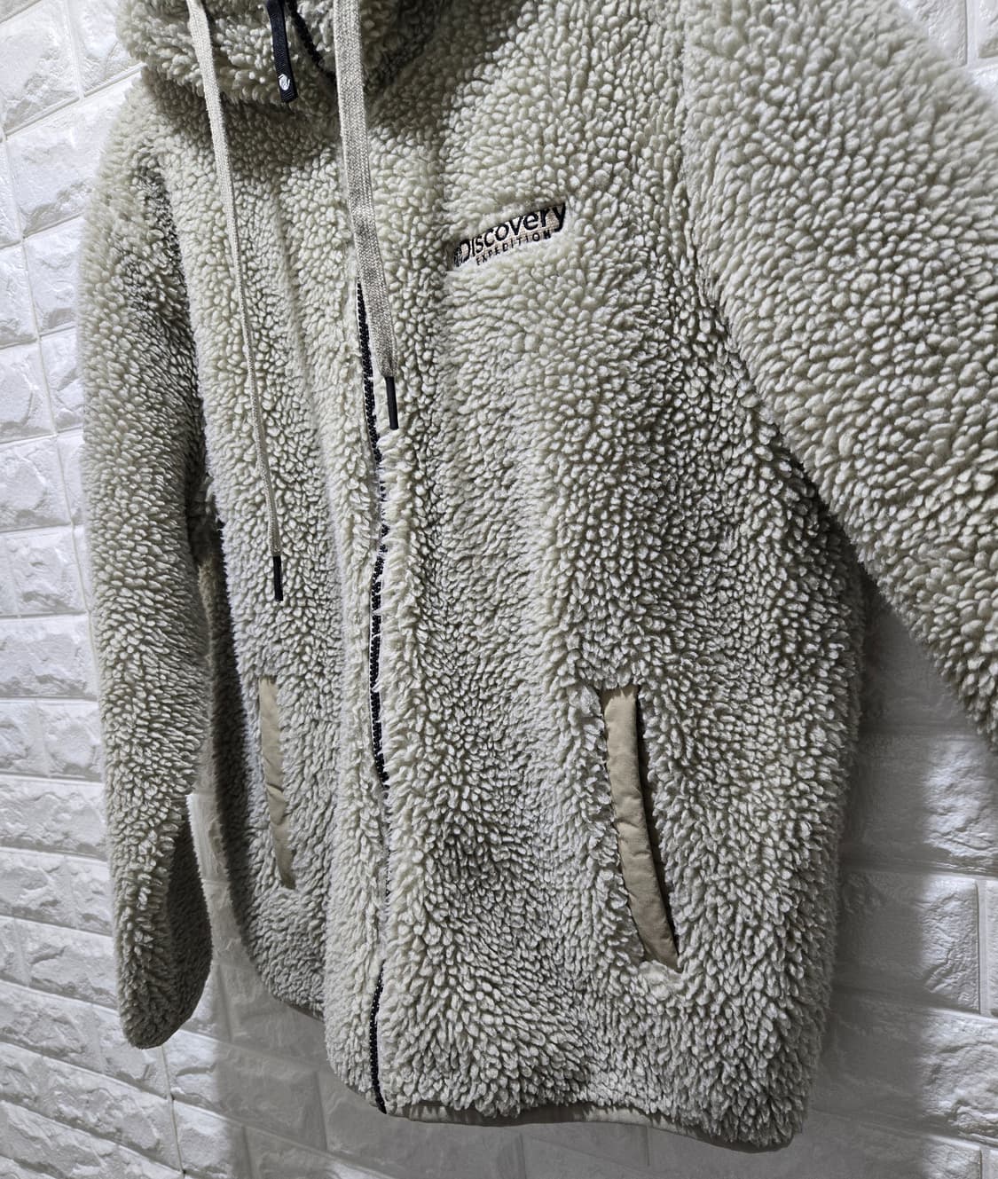 디스커버리 써모라이트 뽀글이 후드집업 자켓 95 상품이미지6