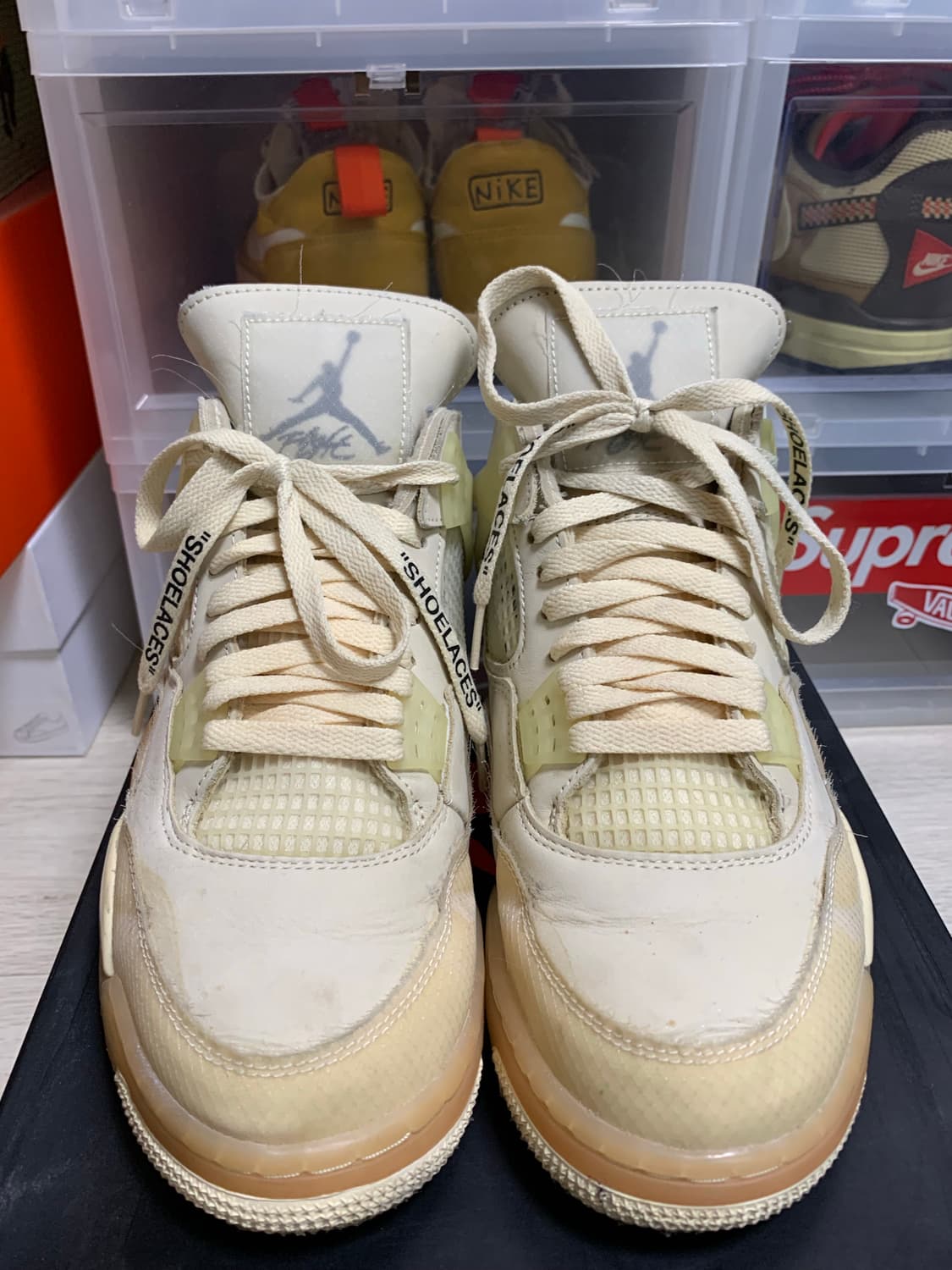 [w290][m285]나이키 오프화이트 조던4 세일 상품이미지5