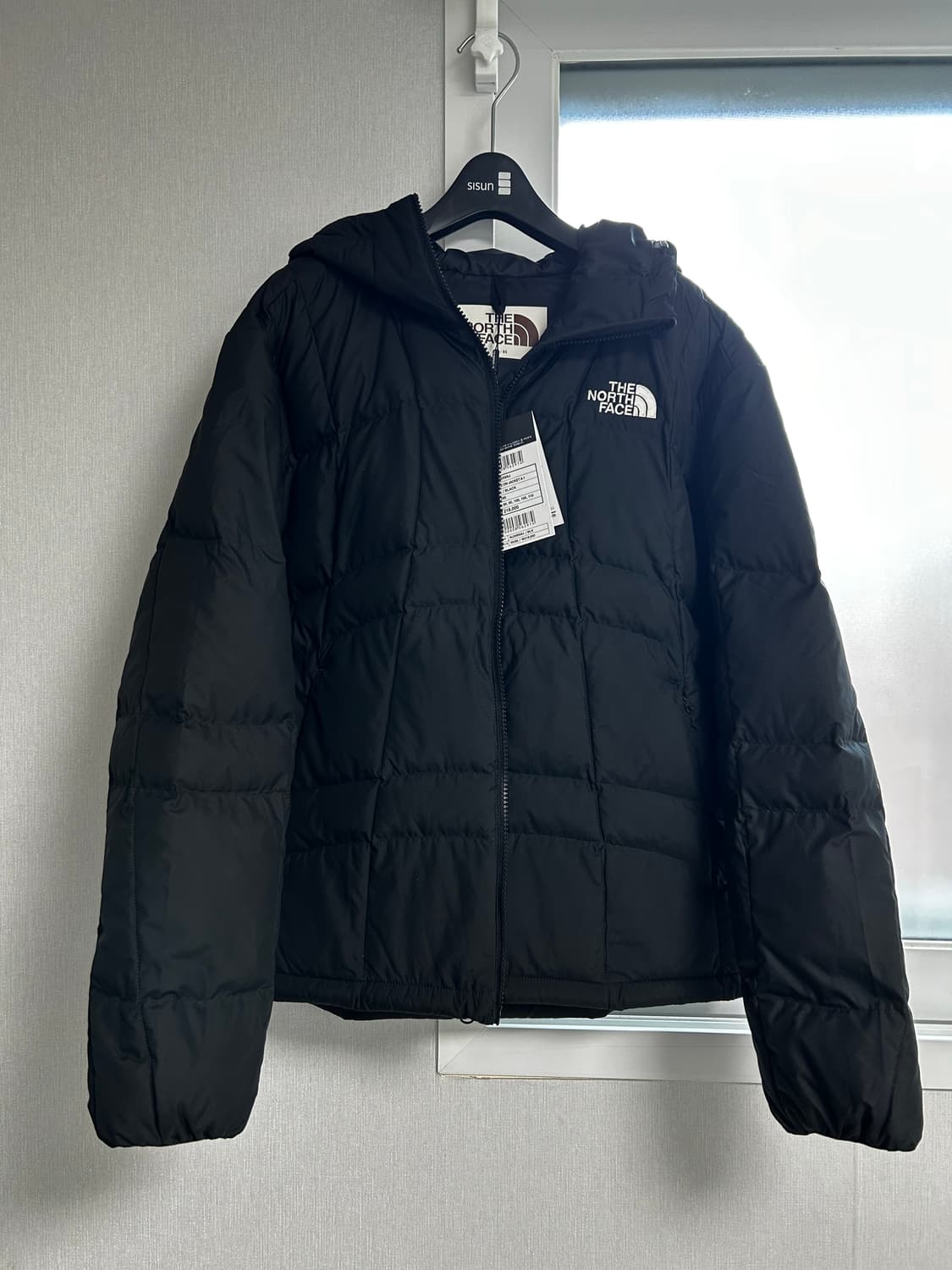 노스페이스 경량패딩 (블랙/M) 상품이미지1
