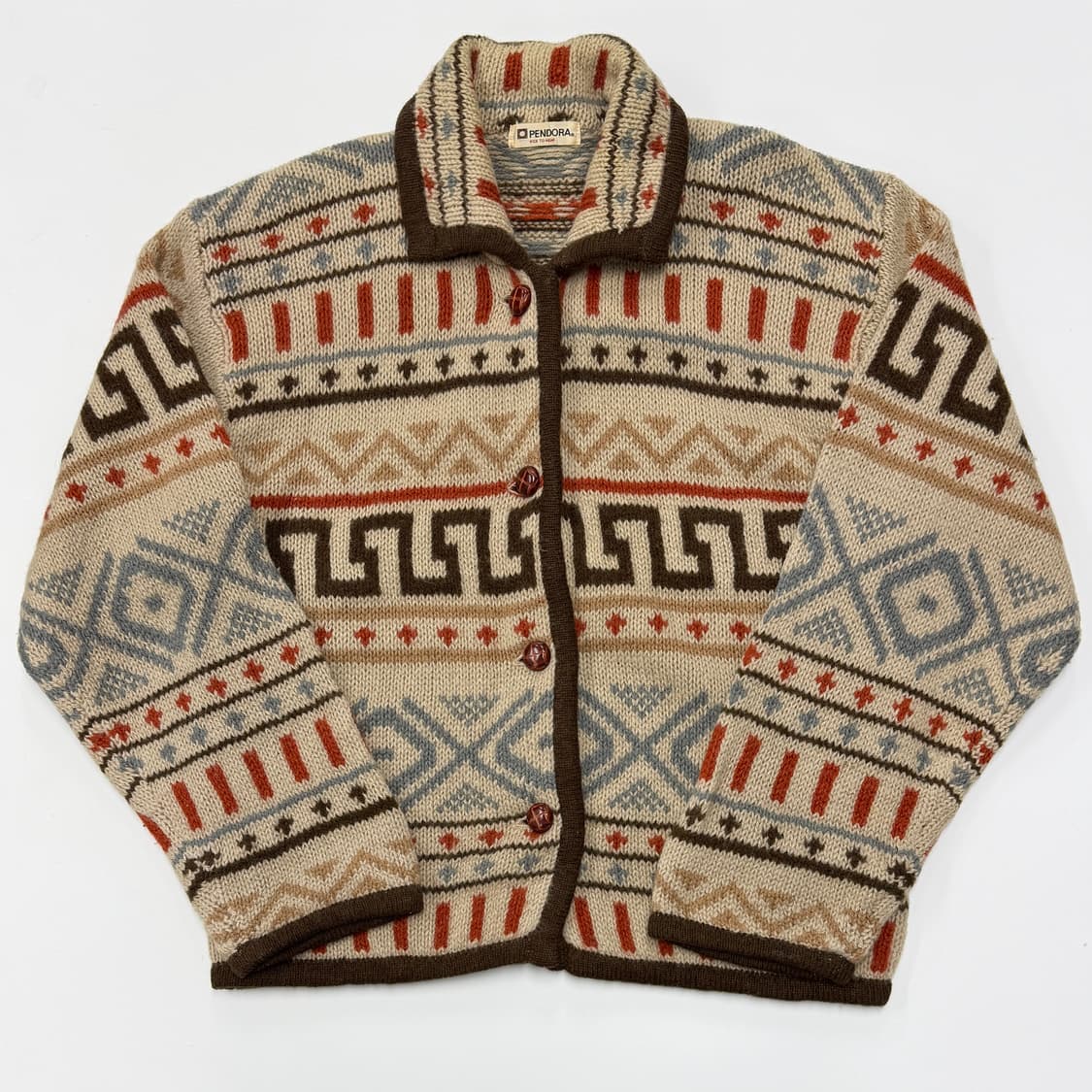 JPN ethnic pattern cardigan 상품이미지2