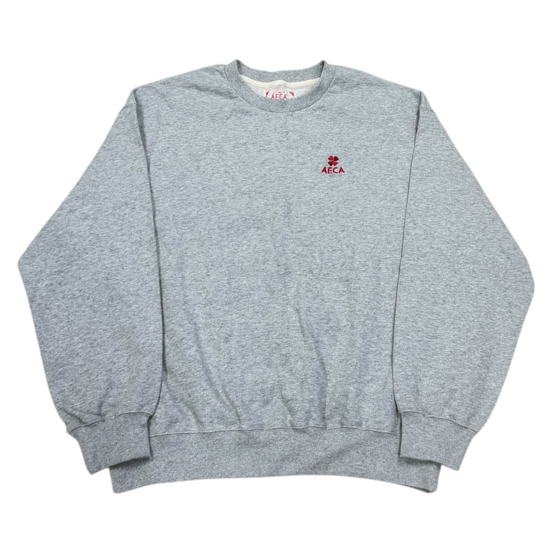 AECA 에이카 화이트 스웻셔츠 맨투맨 그레이 XL 상품이미지1