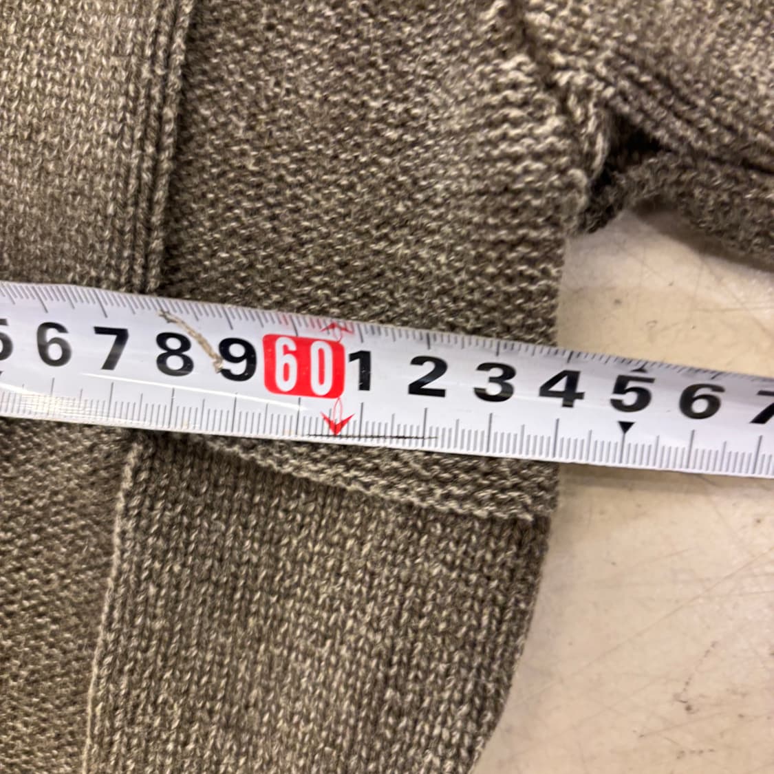 마하그리드 페이드 패턴 니트 상품이미지5