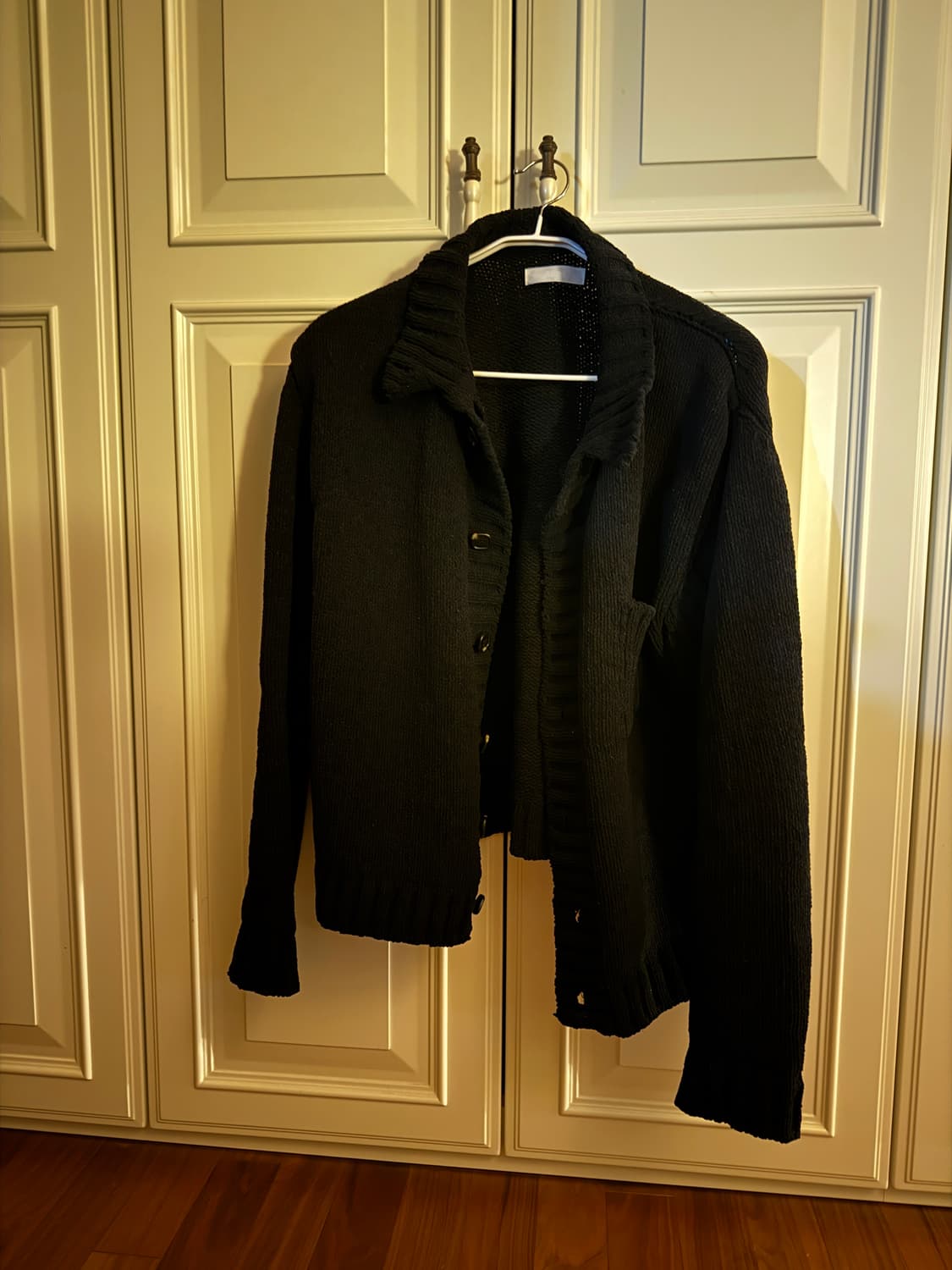 아이엘 콥 가디건 블랙 상품이미지1