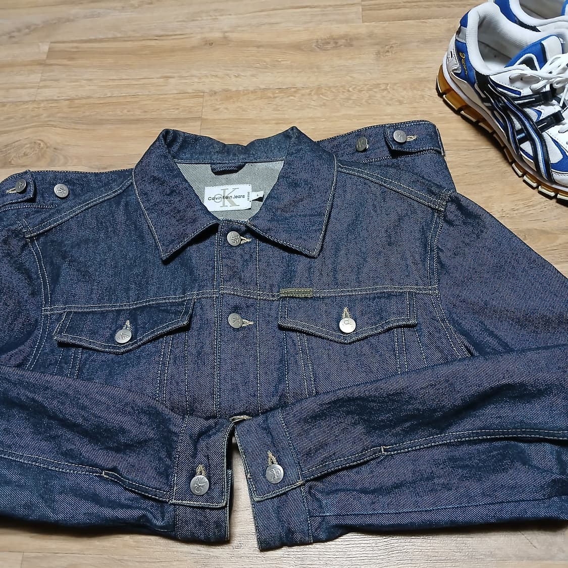 ck 캘빈클라인 데님 자켓 청자켓 상품이미지2