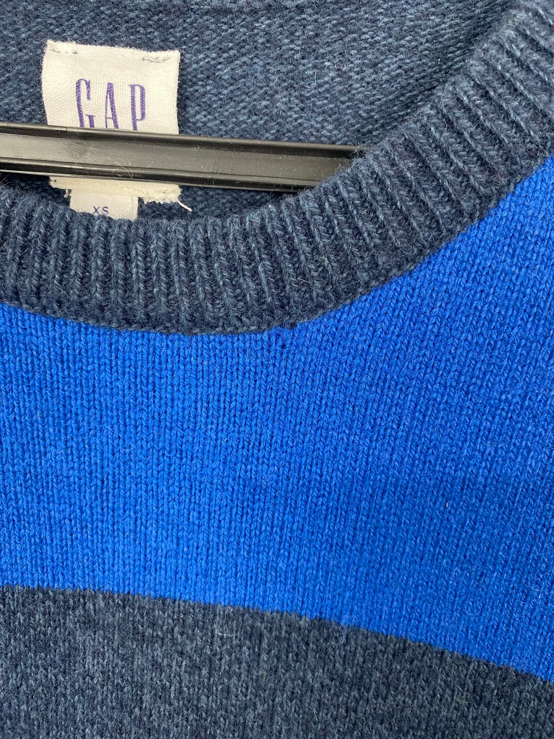 갭 GAP 럭비 스트라이프 울 스웨터 니트 XS 상품이미지6