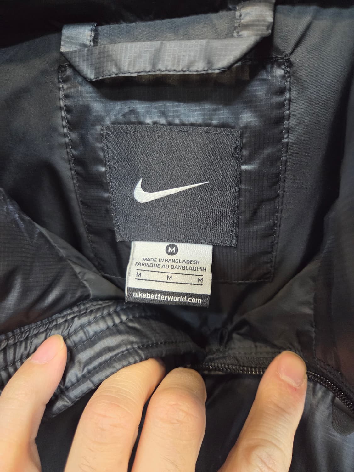 나이키 여성 라바 플로우 구스다운 패딩 M 상품이미지3