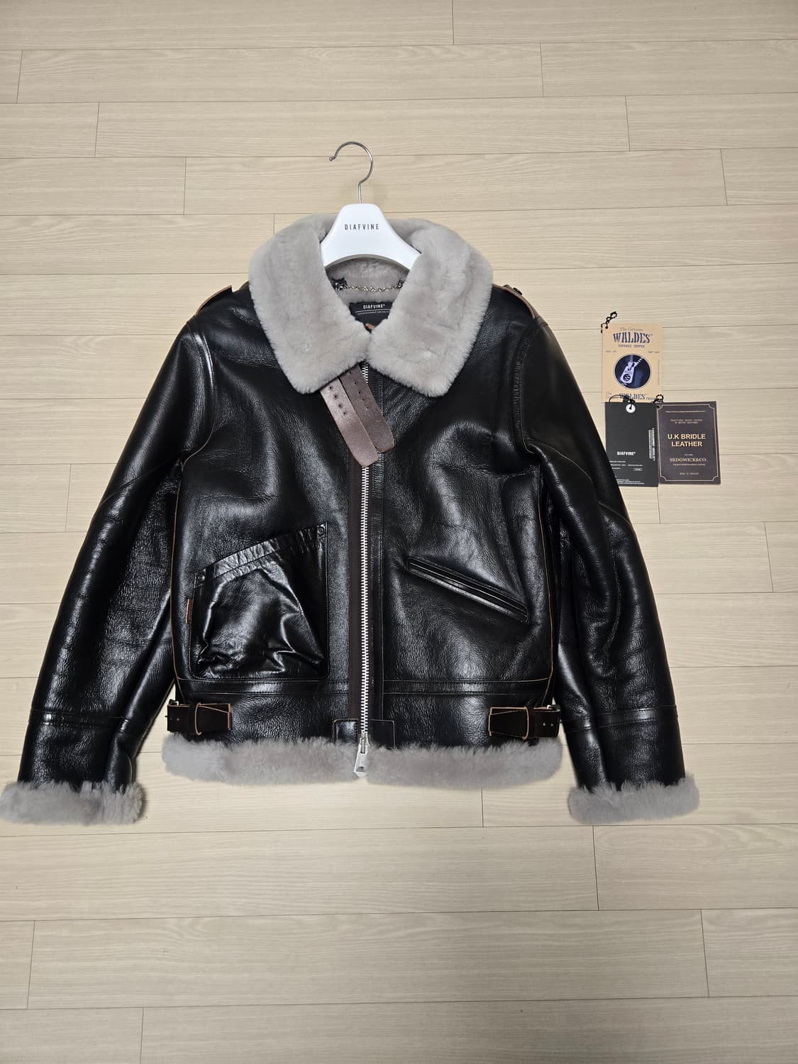 디아프바인 DV.LOT 693 Type B-3 무스탕 상품이미지1