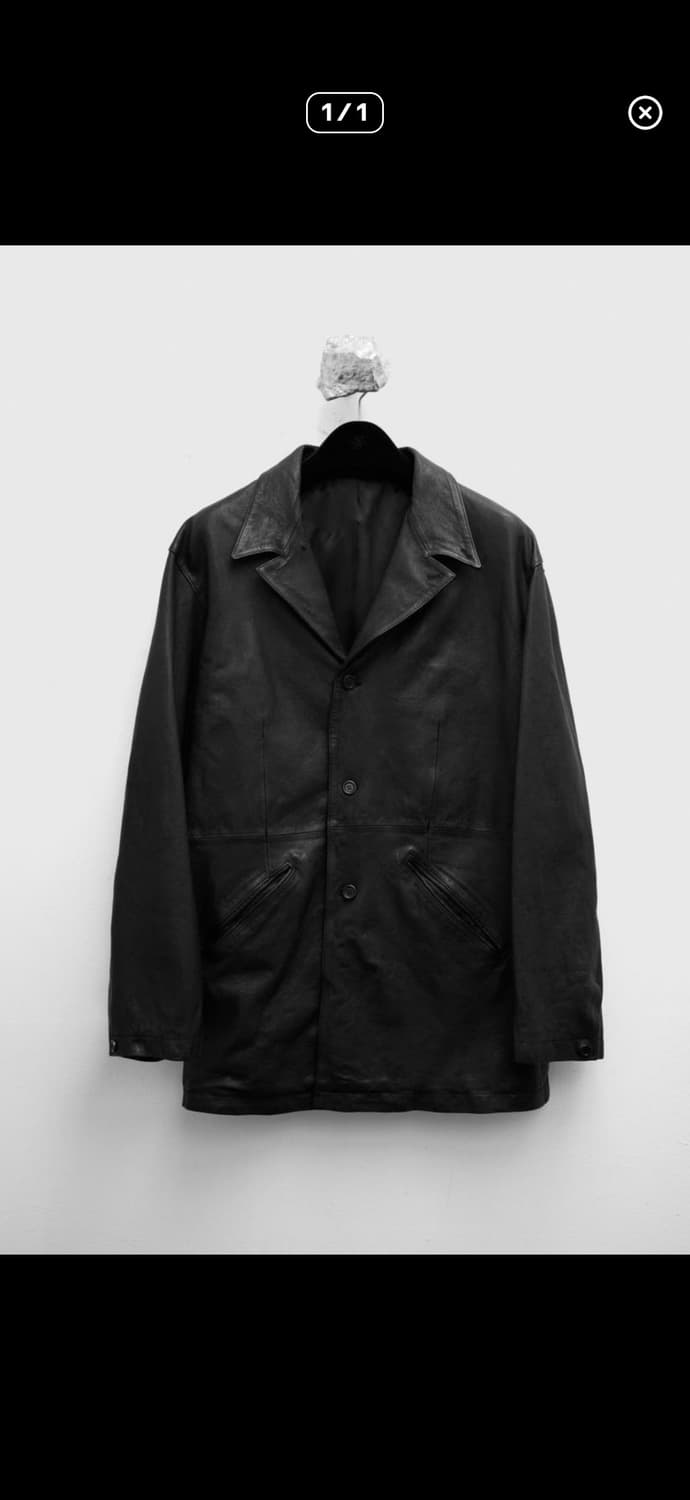 (구매)s사이 유스 youth 워시드 레더 상품이미지1