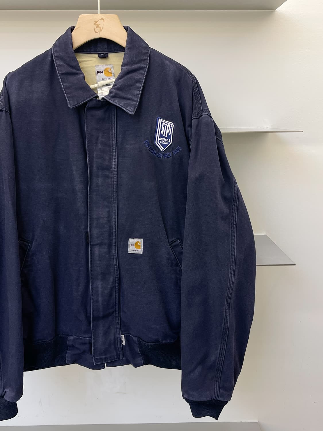 칼하트 J1 95 플레임 레지스턴트 워크 자켓 상품이미지4