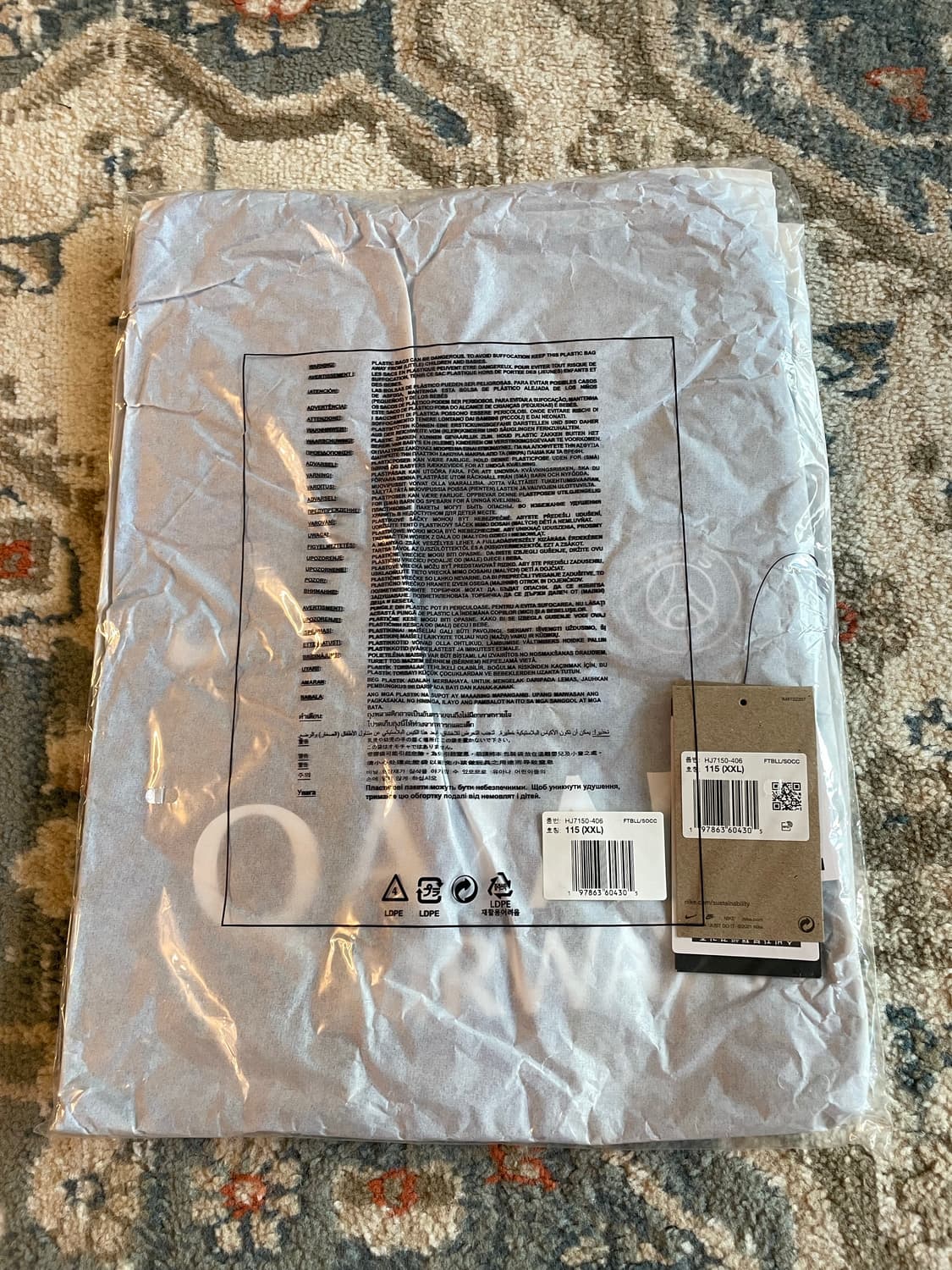 나이키 파리 생제르맹 아카데미 프로 홈 드라이핏 사커 프리매치 (새제품. 상품이미지4